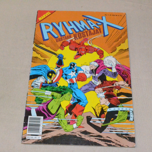 Ryhmä-X 01 - 1990